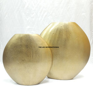 Best Design For Home Decor <b>Gold</b> and Silver Plated Flower <b>Vase</b> Customized Handmade Indoor Decor Pairs of 2 - Product Image 4