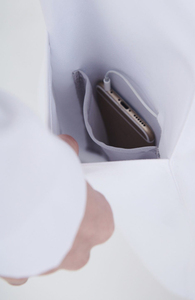 Top qualité femmes blouse de laboratoire haute qualité anti-poussière Anti-rides Fit uniformes hospitaliers gommage infirmière blanc blouse de laboratoire femmes - Product Image 3