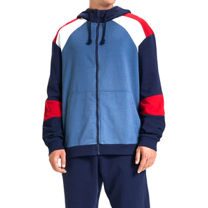 Custom Designer Embroidery Zipper <b>Hoodies</b> <b>Plain</b> Men's Regular Sleeve Pullover Tracksuits Customize Hoodie Custom logo - Product Image 5