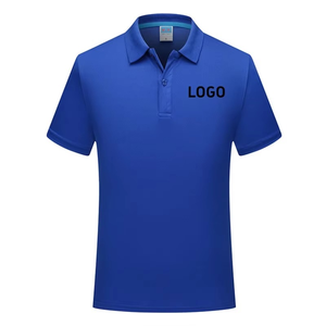 Polo de sport à séchage rapide avec logo personnalisé imprimé col polo chemise à manches courtes Marathon course à pied Fitness hommes haut bricolage - Product Image 5