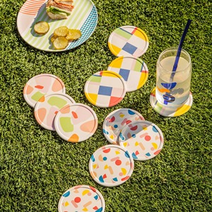 Sous-verres en bambou en copeaux Ensemble de 4 Produits écologiques Fabriqués au Vietnam Décoration de table Vente en gros - Product Image 4