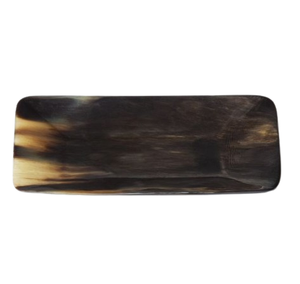 ถาดเสิร์ฟอาหารฮอร์นธรรมชาติทันสมัยดีไซน์แบบทำมือหลายขนาด - Product Image 2