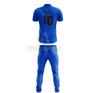 เครื่องแบบคริกเก็ตทำจากโพลีเอสเตอร์เครื่องแบบฝึกซ้อมกำหนดขนาดเองได้ - Product Image 3