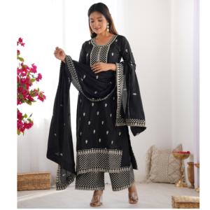 Salwar Kameez pakistanaise super stylée prête à l'emploi pour le mariage et les fêtes disponibles au prix de gros - Product Image 1