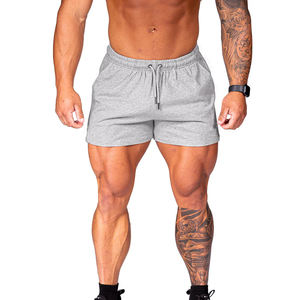Gray Color OEM Service Comfortable Soft Touch Material Unique Design Lightweight Durable Re Use Able <b>Men</b> Gym Workout <b>Shorts</b> - Product Image 4