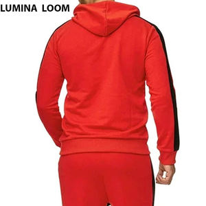 Survêtements pour hommes 100% coton, respirants, décontractés, imprimés par transfert thermique, personnalisables avec étiquette et impression sur mesure, à bas prix, toutes couleurs, tailles plus. - Product Image 5