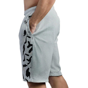 <b>Mens</b> Printed Canvas <b>Shorts</b> <b>with</b> <b>Elastic</b> <b>Waist</b> High <b>Waist</b> Summer Casual Wear Stylish Modern Graphic Designs Eco-Friendly - Product Image 2