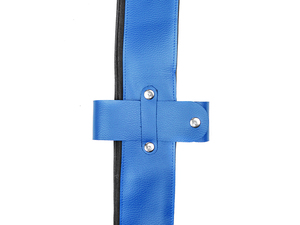 Rideaux de camion de luxe pour pare-brise avant noir et bleu - Product Image 3