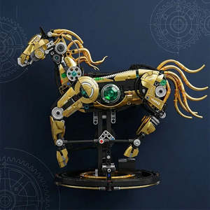 Cheval mécanique Lego MOC en plastique durable - Product Image 3