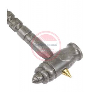 Martillo de acero de Damasco Martillo de acero profesional hecho a mano para acampar - Product Image 2