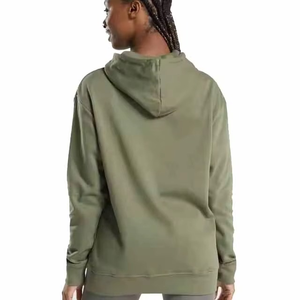Streetwear pour femmes de qualité supérieure sweats à capuche surdimensionnés style recadrée et pull-over épais hiver coton sweat OEM/ODM fournisseur en gros - Product Image 2