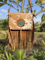 Desainer Baru Tas Dompet Wanita Tas Crossbody Tas Kulit Sapi Rambut Kulit Di Kulit Tas Buatan Tangan