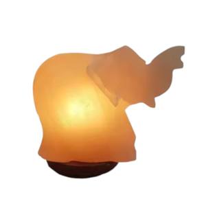 Lámpara de sal de roca de elefante rosa con forma de animal de la mejor calidad hecha a mano de Sian Enterprises Comprar ahora - Product Image 5