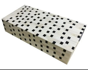 Boîtes de rangement pour bijoux en MDF de haute qualité, incrustation d'os, boîte de rangement pour bijoux, décoration d'intérieur en provenance d'Inde - Product Image 1