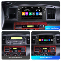 MEKEDE Android voiture multimédia stéréo GPS Navigation voiture-play unité principale pour 7 pouces Toyota Corolla E120 BYD F3 2003-2006