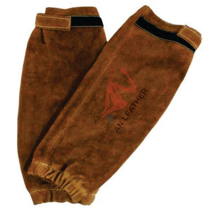 Guantes de Soldadura Resistentes al Calor, Mangas de Cuero Vacuno, Protección de Seguridad para Soldadura - Product Image 5