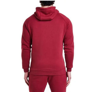 Haute qualité vêtements de sport Gym Fitness Tech polaire formation survêtements hommes deux pièces ensemble survêtement Jogging costume pour hommes - Product Image 6