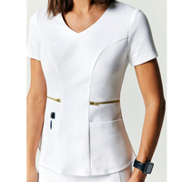 Offre Spéciale : Ensembles d'uniformes médicaux pour infirmières en tissu tissé avec détection d'aiguilles, Service OEM, Vente en gros pour les hôpitaux
