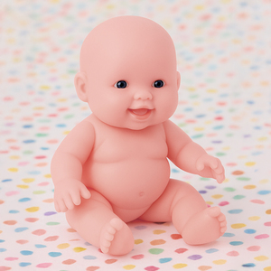 Muñeco de Vinilo Realista de 11 cm, Mini Modelo de Bebé Reborn, Juguete para Niños, Juguete de Dibujos Animados Suave con Material de Tela - Product Image 5