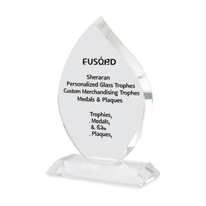 Trofei in Vetro Personalizzati Sheratan, Trofei e Medaglie per Merchandising su Misura, Targhe e Placche - Product Image 3