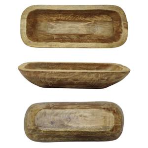 High Quality Hand-Crafted Christmas Wedding Centerpieces Eco-Friendly Natural Mango Wood Wax-Filled <b>Dough</b> <b>Bowls</b> for Home Decor - Product Image 5