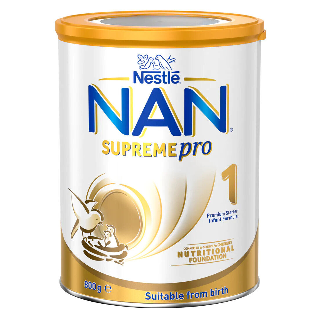 Nestle NAN suprempro 1 от рождения, начальная Детская смесь премиум-класса, 800 г