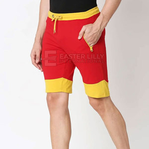 Pantalones cortos deportivos de algodón ligeros, transpirables, de corte holgado, diseño moderno, los más vendidos para hombre. - Product Image 3