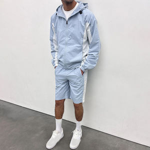 ชุดวอร์มไนลอนสองชิ้นพร้อมโลโก้และการออกแบบที่กำหนดเอง - Product Image 2