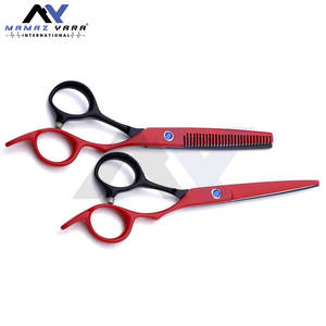 Ciseaux de coiffeur noir et or Outil de coupe de cheveux de précision Professional Dark Stag DS1 6.5 pouces - Product Image 3