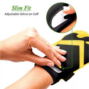 Gants de mécanicien en cuir véritable très résistants pour la protection des mains dans les sports et en plein air - Product Image 2