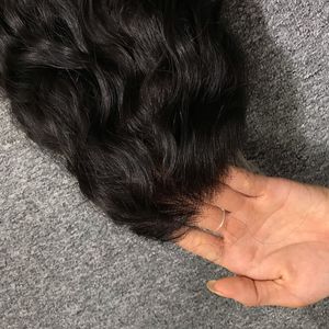 2024 Top vente os droit vierge brut vietnamien cheveux Bundle une trame de donneur avec Base de dentelle suisse femmes courtes HD dentelle perruques - Product Image 3