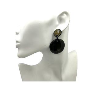 Vente en gros 2026 Meilleures ventes Boucles d'oreilles pendantes pour femmes, motif chiffre mignon en corne de buffle, tendance, pour anniversaire - Product Image 5