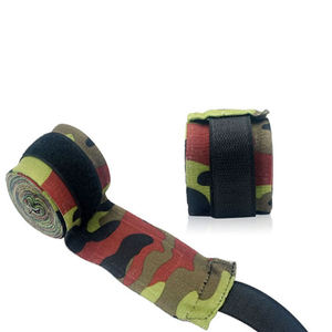 Vendaje bordado de algodón elástico para boxeo, venta al por mayor - Product Image 1