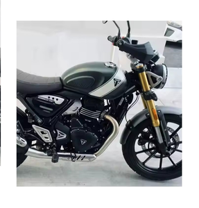 Top Performance 2025 pour-<span class=keywords><strong>Triumph</strong></span> <span class=keywords><strong>Scrambler</strong></span> 400 X vert kaki mat/blanc Fusion nouvelle moto de rue prête à être expédiée dans le monde entier - Product Image 1