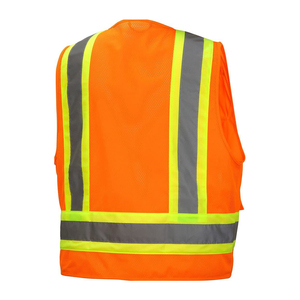 Gilet de sécurité d'hiver imperméable haute visibilité meilleure qualité conception tendance meilleure veste chemise à manches gilet de sécurité pour la construction - Product Image 2