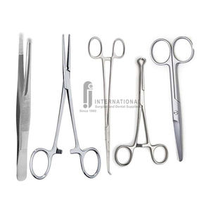 Vente chaude Premium 39 pièces obstétrique gynécologie Instruments chirurgicaux ensemble boîte en acier allemand inoxydable manuel Source d'alimentation CE - Product Image 5