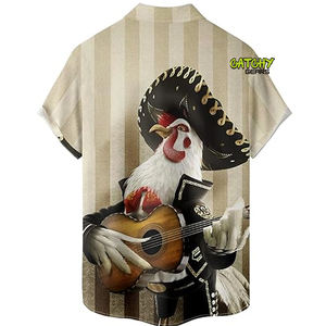 CATCHY GEARS Nueva Camiseta de Verano para Hombre, Diseño Personalizado de Alta Calidad, Estilo Tribal Polinesio Hawaiano, Transpirable y de Secado Rápido - Product Image 2