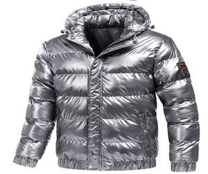 เสื้อแจ็คเก็ตหนังวัวแท้สำหรับผู้ชายเสื้อกีฬาสำหรับแข่งพิมพ์ลายไซส์ใหญ่น้ำหนักเบา XL - Product Image 4