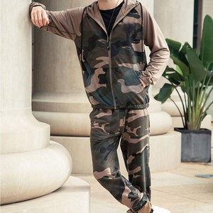 Costumes de jogging unis personnalisés pour hommes Offre Spéciale Slim Fit coton plaine hommes Jogging costumes grande taille hommes Jogging costumes - Product Image 3