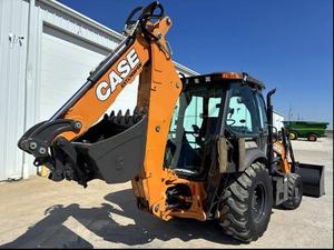 Case 580SN Tractopelle Confortable Cabine Air Chaleur Bâton E-HOE 4X4 Drive Pilot Controls Front Loader Pump Gearbox Core - Product Image 2