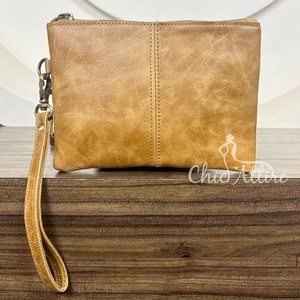 2025กระเป๋าคลัทช์ความจุขนาดใหญ่หนังแท้แบบเต็มรูปแบบดีไซน์หรูหราสินค้ามาแรง - Product Image 1