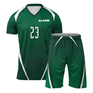 Uniforme de volley-ball pour adultes fabriqué au Pakistan Service OEM Vêtements de volley-ball à faible quantité minimale de commande - Product Image 1