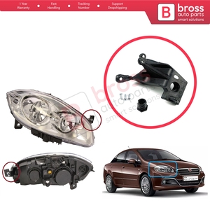 Soporte de Reparación para Faro Delantero BHL11, Juego de Soportes de Montaje, Lado Derecho, para Linea 323 110 2007-2018 51785219 51776317 - Product Image 5