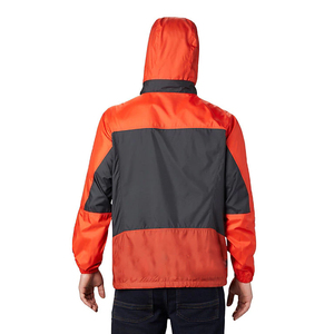 Chaqueta impermeable y transpirable de carcasa dura para hombre, a prueba de viento, impermeable, con cuello con capucha, equipo de exterior de una sola capa con forro - Product Image 5