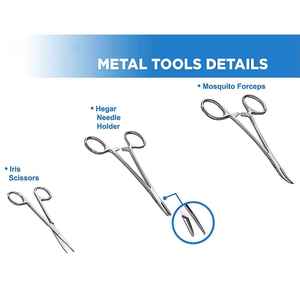 HEXA CARE Best Quality <b>Suture</b> Practice <b>Kit</b> for Medical Students CE Certified 2 Year Warranty - Product Image 4