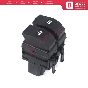 Interrupteur de commande de vitre avant gauche/droite BDP848 10 broches pour Clio MK2 BB/CB 1998-2014 8200060045 Pièces automobiles Bross Fabriqué en Turquie - Product Image 3
