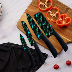 Couteau de chef en céramique, revêtement céramique, plastique, ambidextre, passe au lave-vaisselle, pour un usage quotidien, qualité supérieure, prix d'usine, vente chaude - Product Image 3