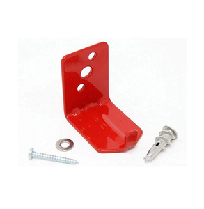 Soporte de montaje en pared de acero dulce industrial personalizado OEM Piezas de chapa Acabado de recubrimiento en polvo Fabricación por contrato personalizada - Product Image 1