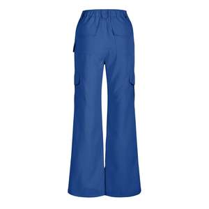 Pantalones de Mujer Multibolsillos con Estilo Utilitario, Tejido Elástico Suave y Pierna Recta Relajada para un Look Diario - Product Image 2