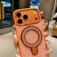 Étui de luxe antichoc scintillant pour filles, coque de téléphone à paillettes pour iPhone 18 17 16 15 14 13 12, étui diamant pour iPhone 18 Pro Max